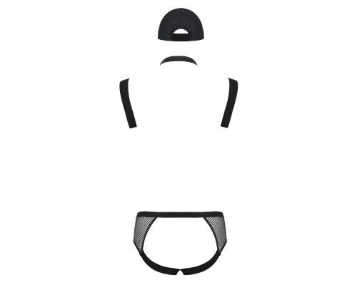 038 SET JOHN black L/XL - Passion