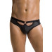 041 SLIP OPEN JOE black S/M - Passion
