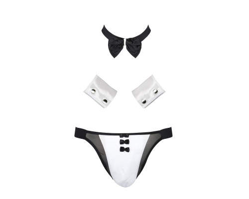 036 SET ALFRED black S/M - Passion