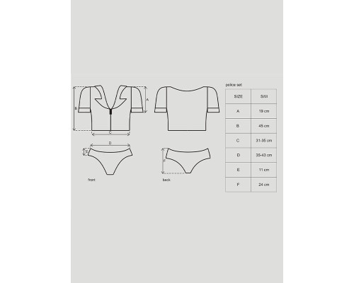 Obsessive Police set S/M