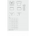 Obsessive Student 4 pcs costume S/M