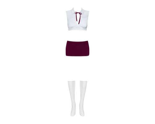 Obsessive Student 4 pcs costume S/M