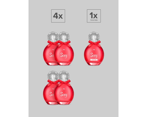 Obsessive Sexy Set: Tester + 4 Perfumes Obsessive Sexy 30 ml
