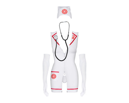 Obsessive Emergency dress S/M + stethoscope