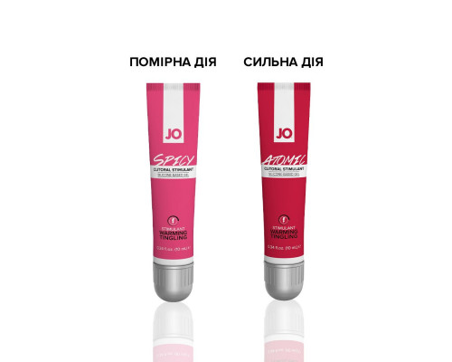 Возбуждающий гель для клитора System JO SPICY WARMING (10 мл) разогревающий
