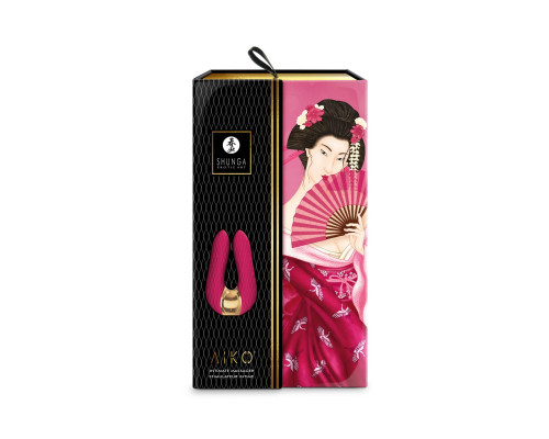 Вібратор для пари Shunga - Aiko Intimate Massager Rasberry