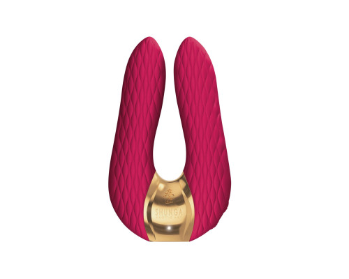 Вібратор для пари Shunga - Aiko Intimate Massager Rasberry