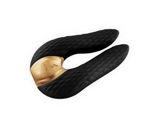 Вібратор для пари Shunga - Aiko Intimate Massager Black