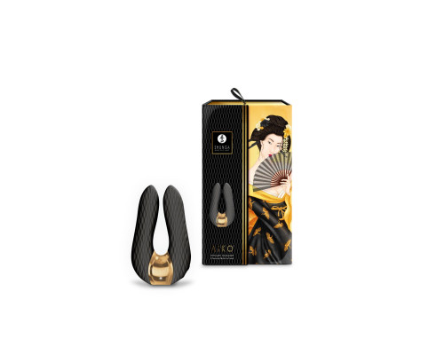 Вібратор для пари Shunga - Aiko Intimate Massager Black