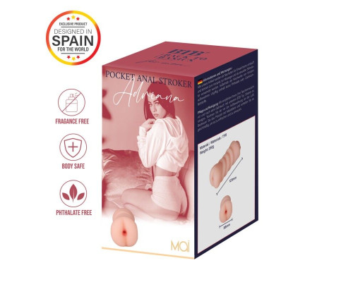 Двосторонній мастурбатор BTB POCKET VAGINA - ADRIANA