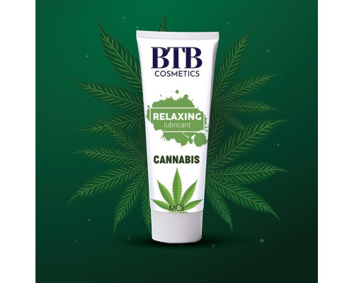 Змазка на водній основі BTB FLAVORED CANNABIS (100 мл)