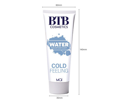 Охолоджувальна змазка на водній основі BTB COLD FEELING (100 мл)
