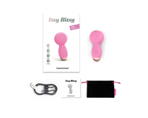 Мінівібромасажер Love To Love ITSY BITSY - PINK PASSION