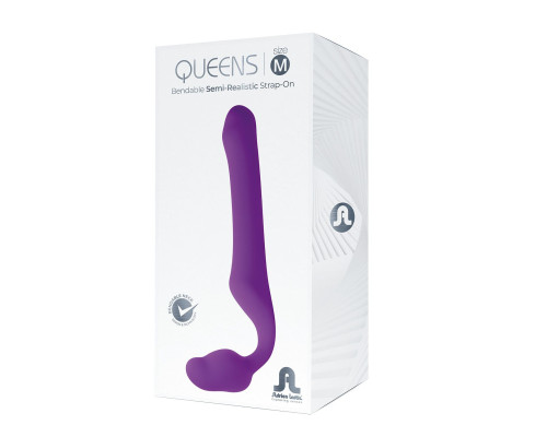 Страпон безремінний Adrien Lastic Queens M (довжина 16 см, діаметр 4,1 см)