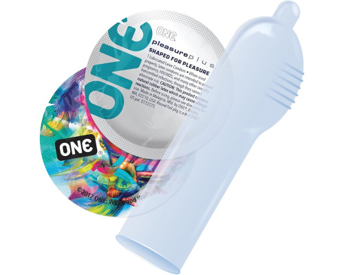 Презерватив ONE Pleasure Plus 1 шт