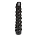 Ділдо Doc Johnson CodeBlack - 8 Inch Raging Vac-U-Lock із стимулюючим рельєфом, діаметр 3,8 см