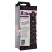 Ділдо Doc Johnson CodeBlack - 8 Inch Raging Vac-U-Lock із стимулюючим рельєфом, діаметр 3,8 см