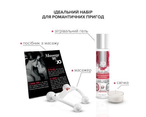 Распродажа!!! Набор для массажа System JO ALL IN ONE MASSAGE GIFT SET (срок 03.2024)