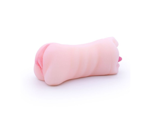 Двосторонній мастурбатор Men Powerup Eroticism: вагіна та ротик