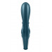 Смартвібратор-кролик Satisfyer Hug Me Bluegrey, 2 мотори, діаметр 4,2см, широка кліторальна частина