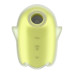 Вакуумний кліторальний стимулятор із вібрацією Satisfyer Glowing Ghost Yellow