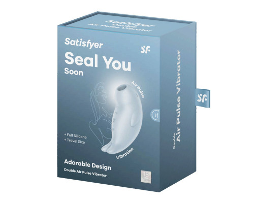 Вакуумний кліторальний стимулятор із вібрацією Satisfyer Seal You Soon