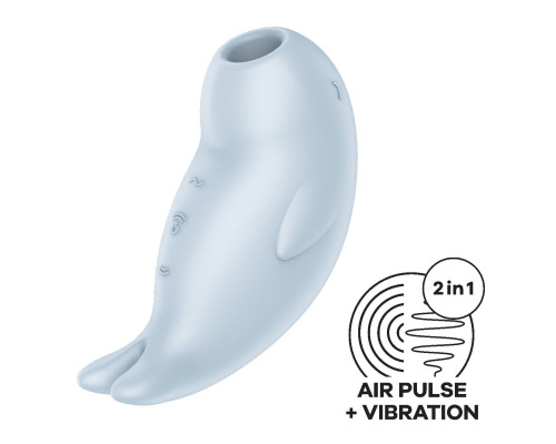 Вакуумний кліторальний стимулятор із вібрацією Satisfyer Seal You Soon