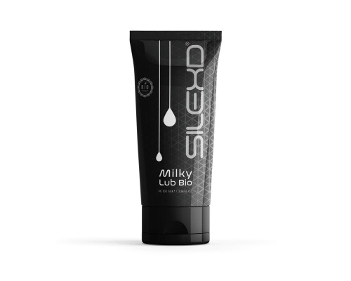 Лубрикант SilexD Milky Lub Bio на водній основі, з імітацією сперми, 100 мл