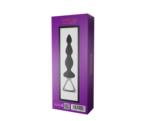 Анальний ланцюжок Alive Arrow II Black