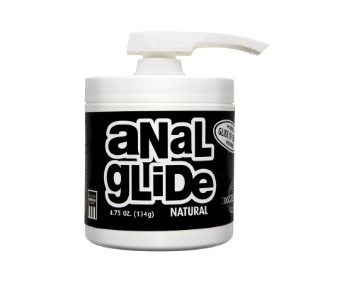 Анальна змазка на масляній основі Doc Johnson Anal Glide Natural (134 гр) тривале ковзання