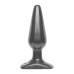 Анальна пробка Doc Johnson Smooth Classic Medium - Black, макс. діаметр 3,8 см