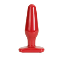 Анальна пробка Doc Johnson Red Boy - Medium 5.5 Inch, макс. діаметр 4 см