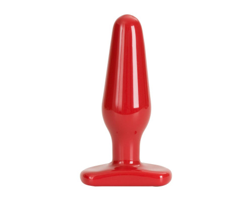 Анальна пробка Doc Johnson Red Boy - Medium 5.5 Inch, макс. діаметр 4 см