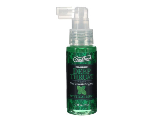 Спрей для мінету Doc Johnson GoodHead DeepThroat Spray - Mystical Mint 59 мл для глибокого мінета
