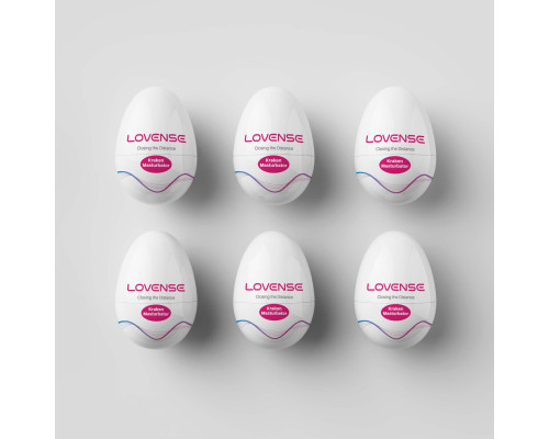 Набір мастурбаторів яєць Lovense Kraken masturbator egg box
